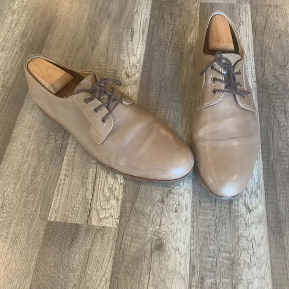 A.P.C apc shoes size 45/ 12 brown tan derby main image 7